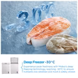 Midea MDRC211FZE01 143 Ltr Static Chest Freezer - White