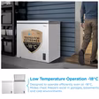 Midea MDRC284FZE01 198 Ltr Static Chest Freezer - White 