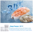 Midea MDRC284FZE01 198 Ltr Static Chest Freezer - White 