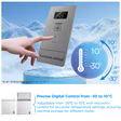 Midea MDRC284FZE01 198 Ltr Static Chest Freezer - White 