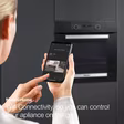 Miele H 2465 BP 59.5cm Built In Electric Single Oven - Black & Stainless Steel