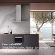 Miele H 2465 BP 59.5cm Built In Electric Single Oven - Black & Stainless Steel