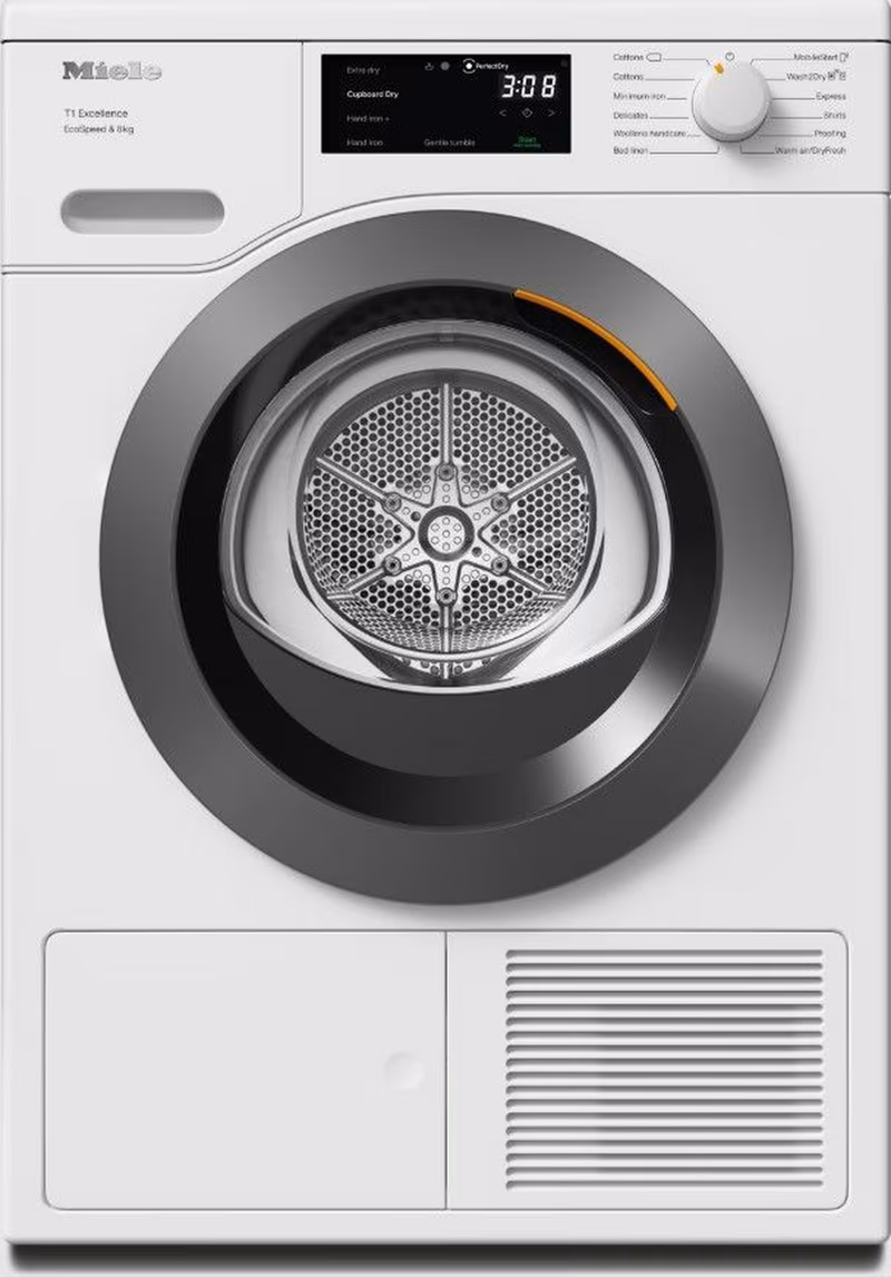 Miele TEC645 WP 8kg Tumble Dryer - White