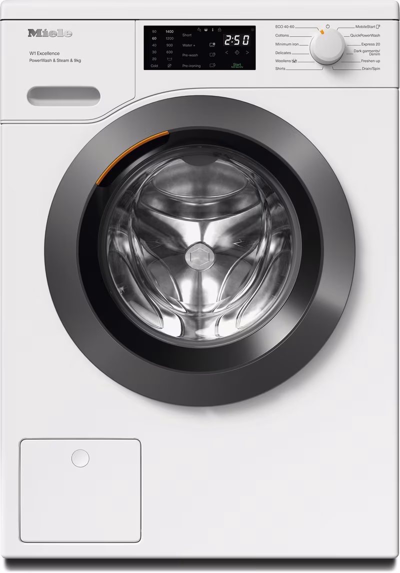 Miele WED385 WCS 9kg 1400 Spin Washing Machine - White