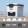Ninja FB131UKWH FrostVault 30QT/28L Hard Cooler with Dry Zone - White