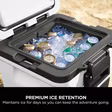 Ninja FB230UKWH Ninja FrostVault 30QT/28L Wheeled Cooler with Dry Zone - Cloud White