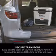 Ninja FB230UKWH Ninja FrostVault 30QT/28L Wheeled Cooler with Dry Zone - Cloud White