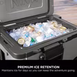 Ninja FB245UKGY Ninja FrostVault 45QT/42L Wheeled Cooler with Dry Zone - Slate Grey