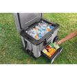 Ninja FB245UKGY Ninja FrostVault 45QT/42L Wheeled Cooler with Dry Zone - Slate Grey