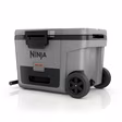 Ninja FB245UKGY Ninja FrostVault 45QT/42L Wheeled Cooler with Dry Zone - Slate Grey