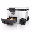 Ninja FB245UKWH Ninja FrostVault 45QT/42L Wheeled Cooler with Dry Zone - Cloud White