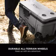 Ninja FB265EUUKGY Ninja FrostVault 65QT/61L Wheeled Cooler with Dry Zone - Slate Grey