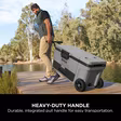 Ninja FB265EUUKGY Ninja FrostVault 65QT/61L Wheeled Cooler with Dry Zone - Slate Grey