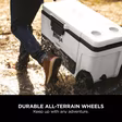 Ninja FB265EUUKWH Ninja FrostVault 65QT/61L Wheeled Cooler with Dry Zone - Cloud White