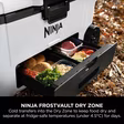 Ninja FB265EUUKWH Ninja FrostVault 65QT/61L Wheeled Cooler with Dry Zone - Cloud White