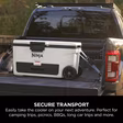 Ninja FB265EUUKWH Ninja FrostVault 65QT/61L Wheeled Cooler with Dry Zone - Cloud White