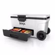 Ninja FB265EUUKWH Ninja FrostVault 65QT/61L Wheeled Cooler with Dry Zone - Cloud White