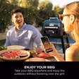 Ninja OG901UK Woodfire Pro Connect XL Electric BBQ Grill & Smoker - Black/Blue
