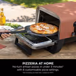 Ninja OO101UK Ninja Woodfire Outdoor Oven- Artisan Pizza Maker and BBQ Smoker - Terracotta/Steel