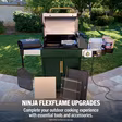 Ninja PG301UKGN FlexFlame Gas BBQ & Outdoor Cooking System - Green