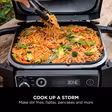 Ninja XSKGRIDPLTEUK Woodfire Electric BBQ Flat Plate - Black