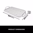 Ninja XSKOGXLRSRKEU Woodfire XL Roast & Smoke Rack - Silver
