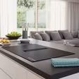 Bosch PVQ81AH26E Series 6, Induction hob with integrated ventilation system, 80 cm, Matt black,