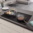 Bosch PVQ81AH26E Series 6, Induction hob with integrated ventilation system, 80 cm, Matt black,