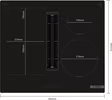 Bosch PVS611B16E Series 4, Induction hob with integrated ventilation system, 60 cm, surface mount without frame