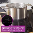 Bosch PWP611BB5B Series 4, Induction hob, 60 cm, surface mount without frame