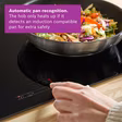 Bosch PWP611BB5B Series 4, Induction hob, 60 cm, surface mount without frame
