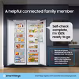 Samsung BRB70F26DES0EU 54cm 60/40 Integrated Frost Free Fridge Freezer - White