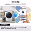 Samsung Series 5 OptimalDry™ DV90CGC0A0AEEU 9kg Smart Heat Pump Tumble Dryer - White