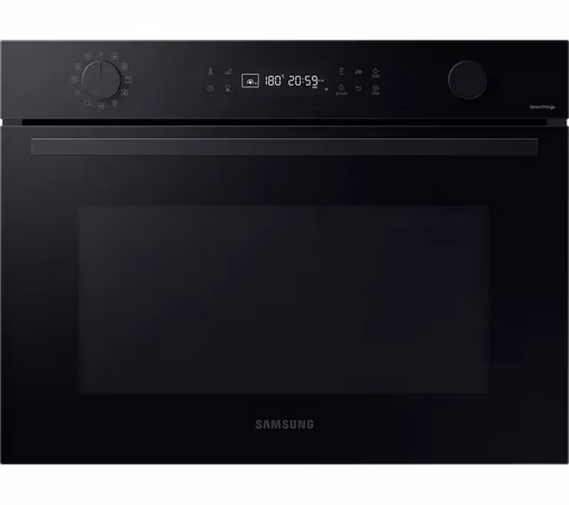 Samsung NQ5B4553FBK/U4 50 Litres Microwave Combi Oven - Black Glass