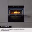 Samsung NV7B44205AK/U4 59.5cm Bespoke Series 4 Single Oven with Dual Cook - Black