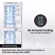 Samsung RB33B610EWW/EU 59.5cm 70/30 Fridge Freezer - White