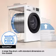 Samsung WW11DG5B25AEEU 11kg 1400 Spin Washing Machine - White
