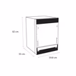 Sensis DWBI0213FSDWA Integrated Dishwasher - White - 13 Place Settings