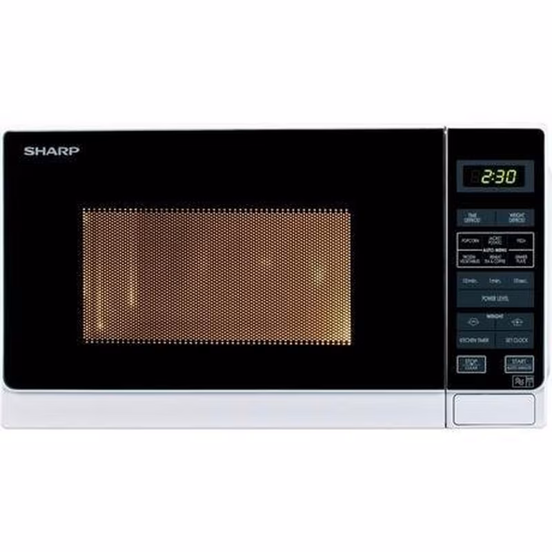 Sharp R272WM 20 Litre Solo Microwave - White