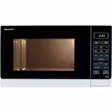 Sharp R372WM 25 Litre Solo Microwave - White