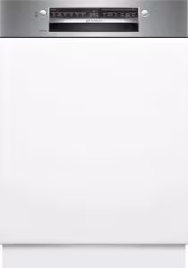 Bosch SMI2HTS06G Series 2, Semi-integrated dishwasher, 60 cm, Brushed steel
