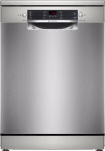 Bosch SMS26AI08G Series 2, Free-standing dishwasher, 60 cm, Brushed steel anti-fingerprint