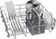 Bosch SMS26AW08G Series 2, Free-standing dishwasher, 60 cm, White