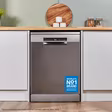 Bosch SMS4EKI06G Series 4, Free-standing dishwasher, 60 cm, Brushed steel anti-fingerprint