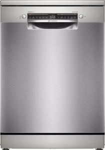 Bosch SMS4EKI06G Series 4, Free-standing dishwasher, 60 cm, Brushed steel anti-fingerprint