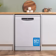 Bosch SMS4EKW06G Series 4, Free-standing dishwasher, 60 cm, White