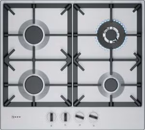 NEFF T26CIH8N0 N 70, Gas hob, 60 cm, Stainless steel