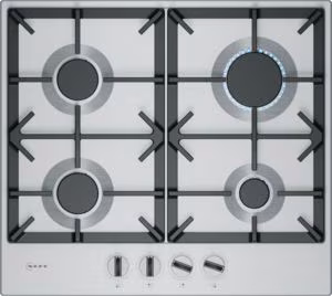 NEFF T26CIP8N0 N 70, Gas hob, 60 cm, Stainless steel