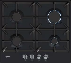 NEFF T26CIP8S0 N 70, Gas hob, 60 cm, Enamel, Black