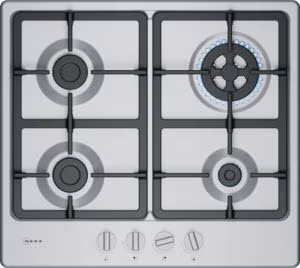 NEFF T26GKH8N0 N 50, Gas hob, 60 cm, Stainless steel
